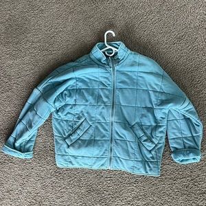 Oversized quilted jacket